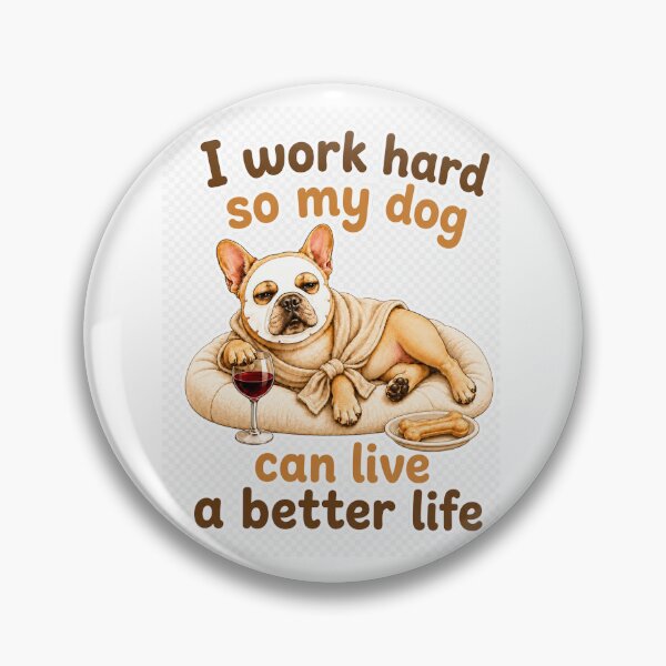Item preview, Funny French Bulldog Spa Day Quote designed and sold by EverlitGlow.