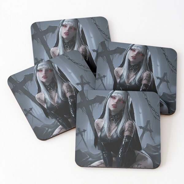 Item preview, Vampire Nun designed and sold by GalleryBrisArt.