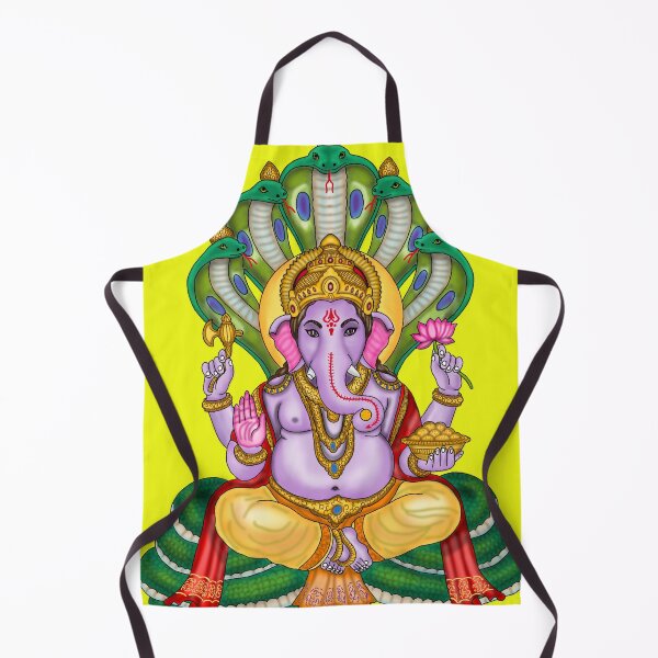 Item preview, Lord Ganesha Artwork | Divine Hindu God Digital Painting Illustration designed and sold by Harshit_Digital_Arts.