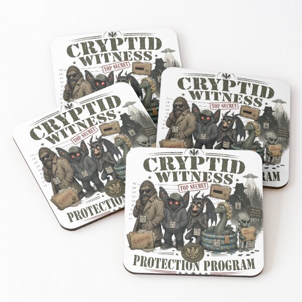 Item preview, Cryptid Witness Protection Program designed and sold by Sonic Nova Studios.