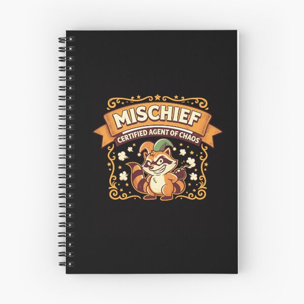 Item preview, Certified Agent of Chaos | Raccoon Trash Panda Mischief Humor designed and sold by EverClassic.