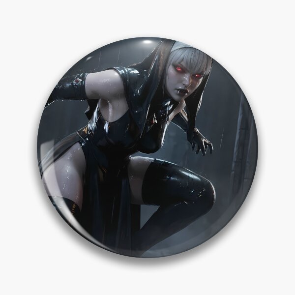 Item preview, Vampire Nun designed and sold by GalleryBrisArt.