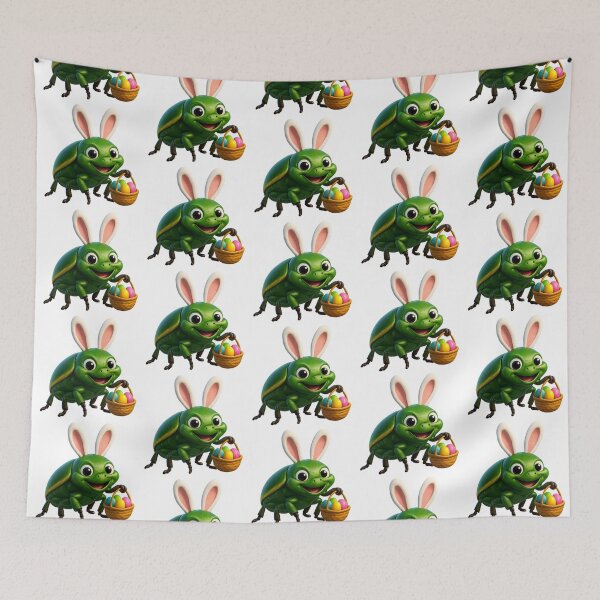 Item preview, Easter Green June Beetle designed and sold by Sillytoe.