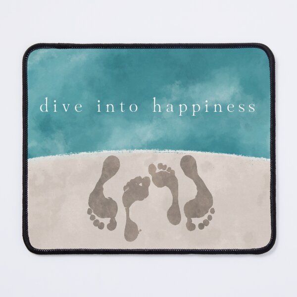 Item preview, Dive Into Happiness Wet Footprints designed and sold by zmp-art.