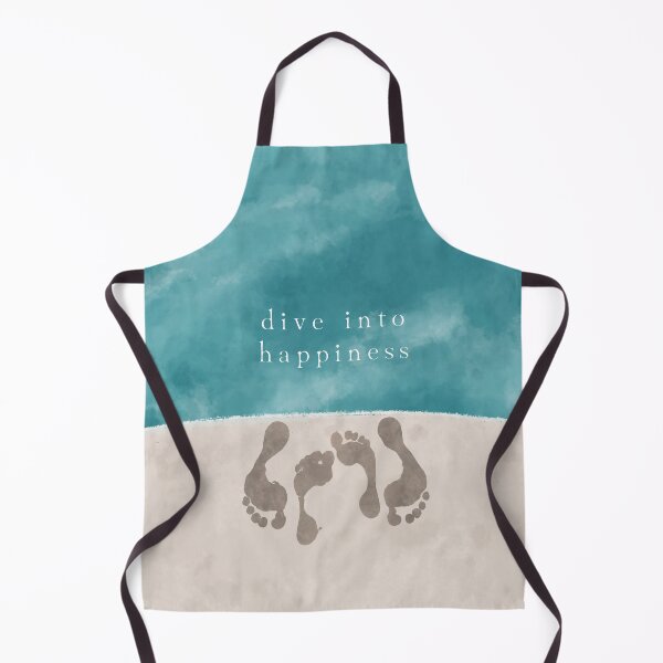 Item preview, Dive Into Happiness Wet Footprints designed and sold by zmp-art.
