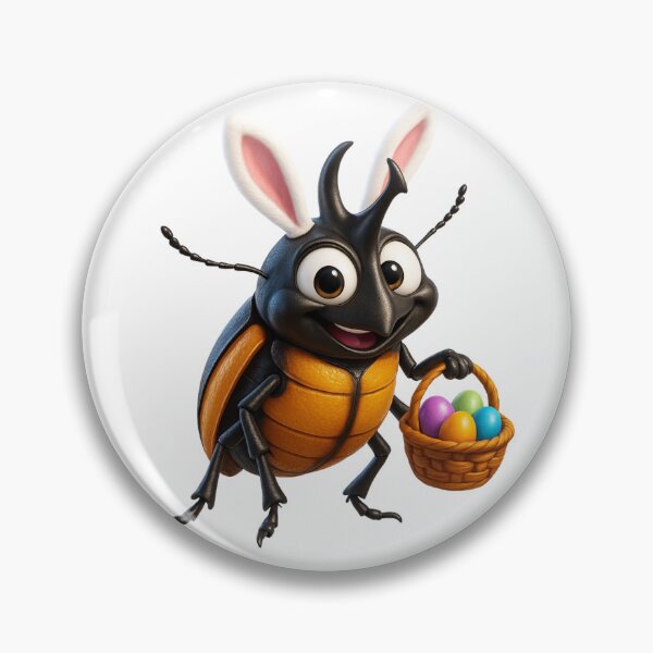 Item preview, Easter Horned Beetle designed and sold by Sillytoe.