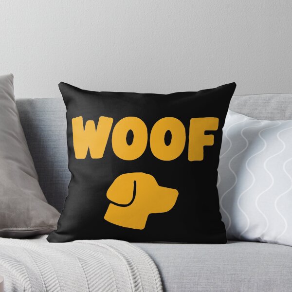 Item preview, Golden Dog Silhouette Woof designed and sold by Catzura.