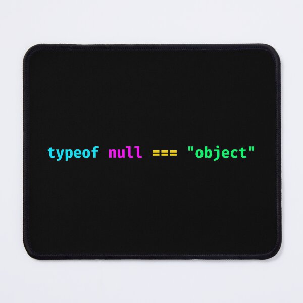 Item preview, JavaScript Typeof Null Joke Funny Programmer T-Shirt designed and sold by PixelDriftX.