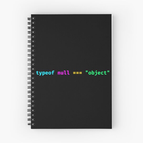Item preview, JavaScript Typeof Null Joke Funny Programmer T-Shirt designed and sold by PixelDriftX.