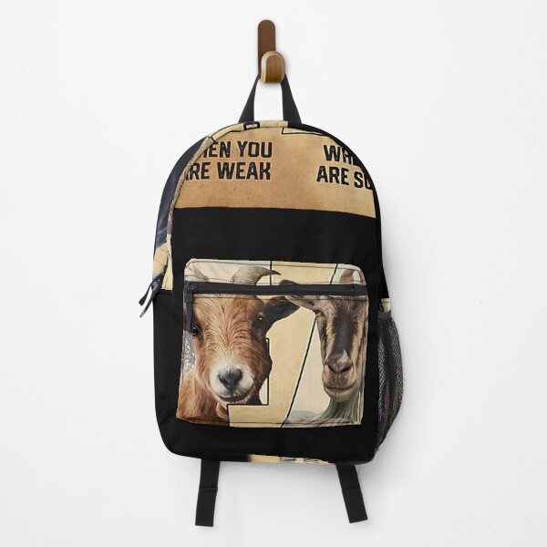 Item preview, Be Strong When You Are Weak - Goat Farm Farmer Lovers designed and sold by KellenCowleyArt.