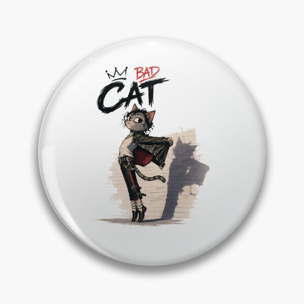 Item preview, Bad Cat designed and sold by Nope Cats.