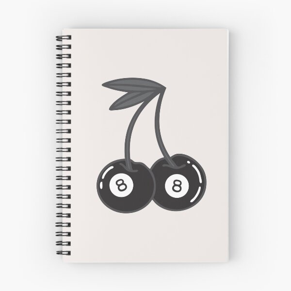 Item preview, Retro 8 Ball Cherry Playing Card Design, Lucky 888 Vibes, Manifestation Art designed and sold by SpringTeaDesigns.