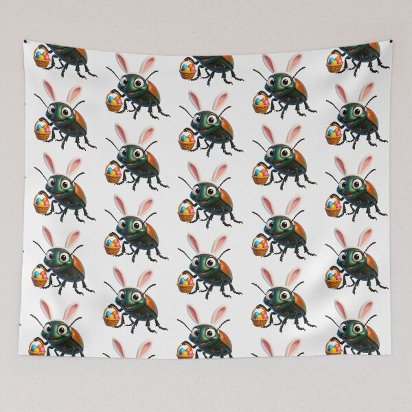 Item preview, Easter Japanese Beetle designed and sold by Sillytoe.