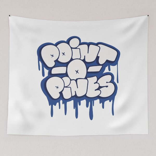 Item preview, CAMP POINT-O-PINES GRAFFITI SPLATTER designed and sold by KUSTOM CAMP CREATIVES.