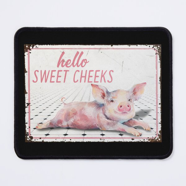 Item preview, Heelo Sweet Cheek Pink Pig Gift Farm Farmer designed and sold by Stewar-ArtCool.