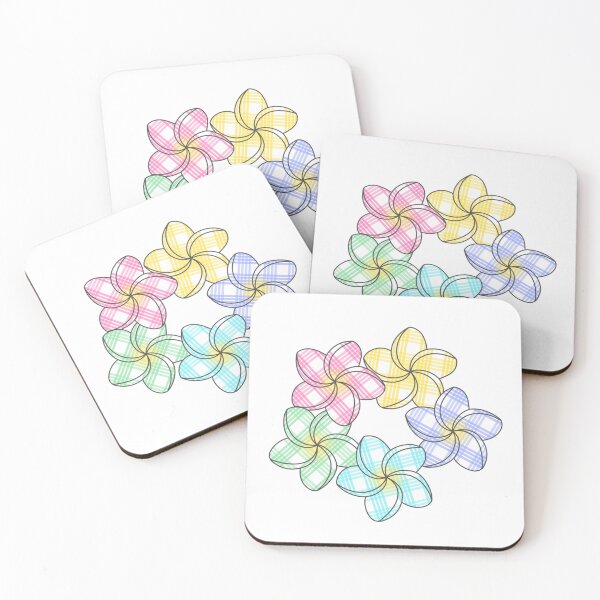 Item preview, palaka plumeria designed and sold by SkirkoCo.