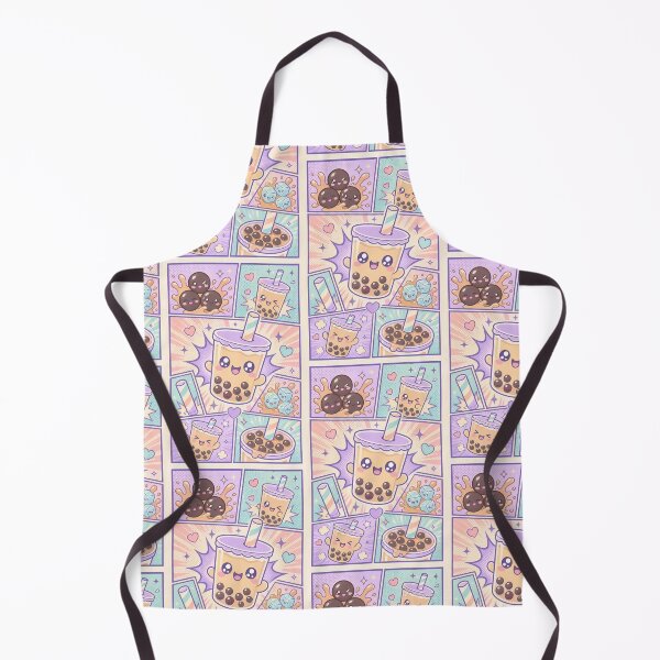 Item preview, Kawaii Boba Tea Pop Panels designed and sold by Gift Phrase Studio.