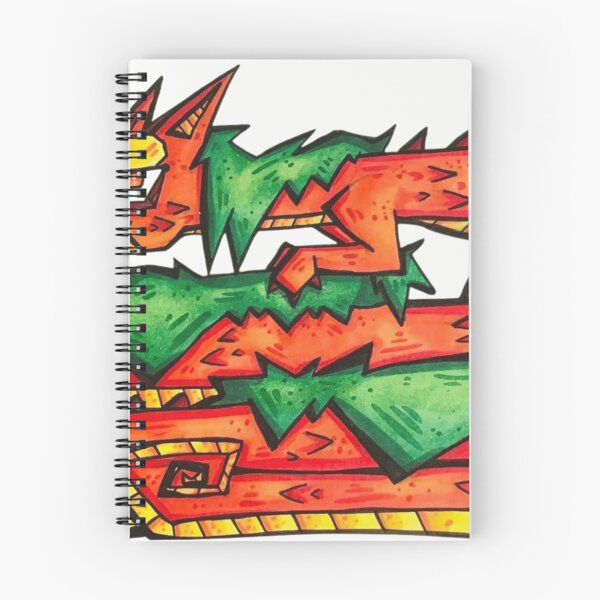 Item preview, Retro Geometric Dragon Fox Tribal Tattoo Streetwear designed and sold by Froggy-Jar.