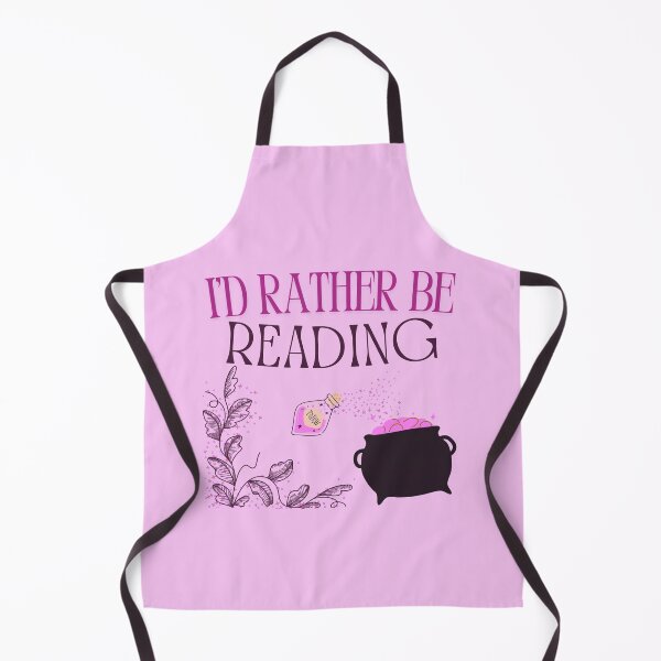 Item preview, I'd Rather Be Reading - Pink designed and sold by QuantumPhy.