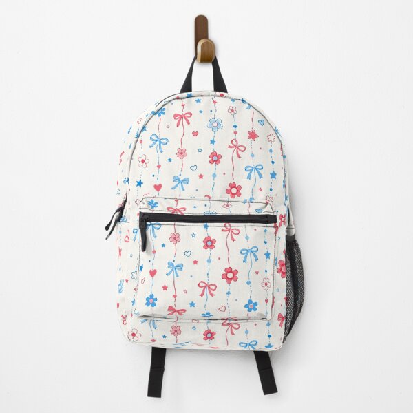 Item preview, Patriotic Bow And Flower Pattern Phone Case For Mom | Americana Ribbon Journal For Teachers | Red White And Blue Floral Blanket For Grandma | Fourth Of July Bow Tote Bag For Students designed and sold by VivaFy.