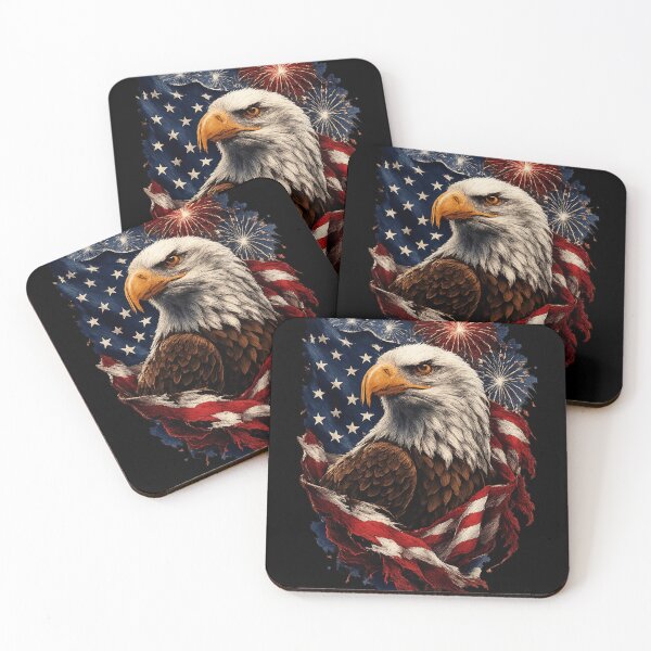 Item preview, American Eagle Freedom Flight on Independence Day designed and sold by Ink-Orbit.