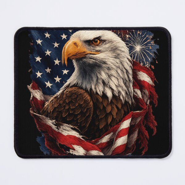 Item preview, American Eagle Freedom Flight on Independence Day designed and sold by Ink-Orbit.