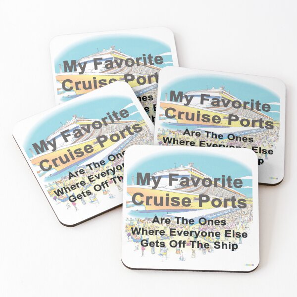Item preview, My Favorite Cruise Ports designed and sold by Mr. Electrician.