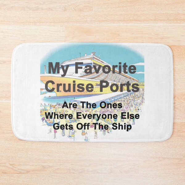 Item preview, My Favorite Cruise Ports designed and sold by Mr. Electrician.