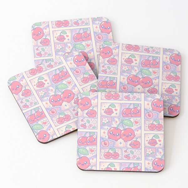 Item preview, Kawaii Cherry Pop Panels designed and sold by Magmashup.