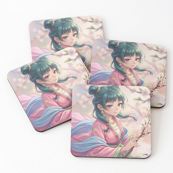Item preview, Apothecary Girl // Anime Illustration - Cherry Blossom Spring Anime Art designed and sold by Astraphyllia.