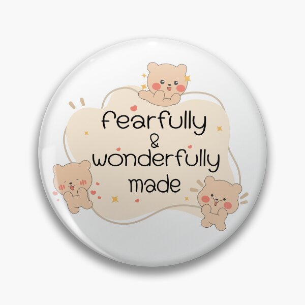 Item preview, Fearfully and Wonderfully Made designed and sold by Verse & Vibes.
