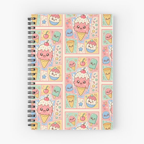 Item preview, Kawaii Ice Cream Pop Panels designed and sold by Gift Phrase Studio.