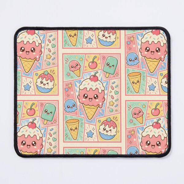 Item preview, Kawaii Ice Cream Pop Panels designed and sold by Gift Phrase Studio.
