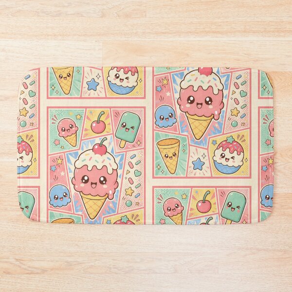 Item preview, Kawaii Ice Cream Pop Panels designed and sold by Gift Phrase Studio.