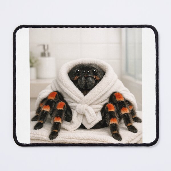 Item preview, Cozy Bathrobe Mexican Red Knee Tarantula designed and sold by Sillytoe.