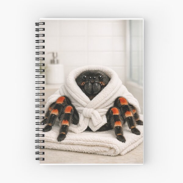 Item preview, Cozy Bathrobe Mexican Red Knee Tarantula designed and sold by Sillytoe.