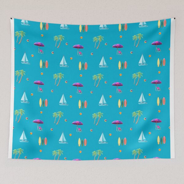 Item preview, Beach Pattern 1 designed and sold by Paintingsbyapeacock.