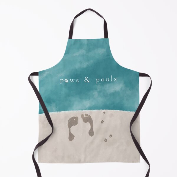 Item preview, Pool Side Footprints and Paw Prints designed and sold by zmp-art.