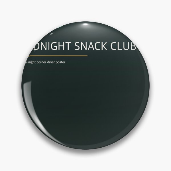 Item preview, Midnight Snack Club Minimal Typography Quote designed and sold by radou88.