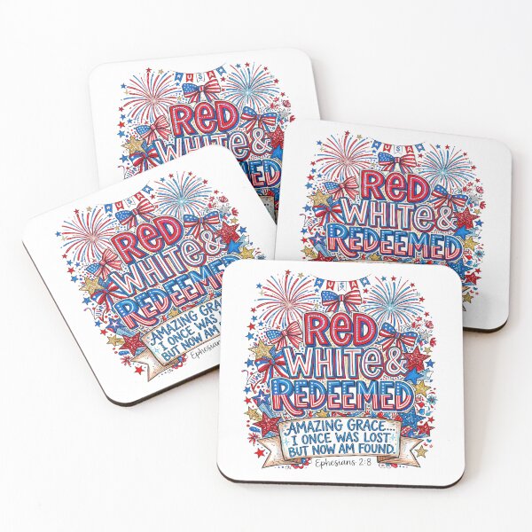 Item preview, Red White and Redeemed Fourth Of July  designed and sold by ashofthesouth.