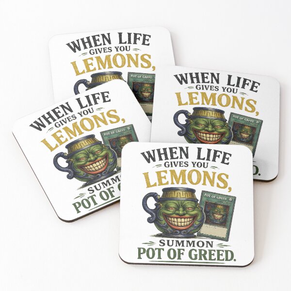 Item preview, When life gives you lemons, summon pot of greed designed and sold by Random4life.