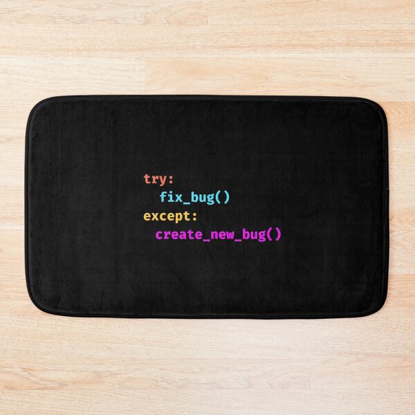 Item preview, Funny Programmer Bug Fix Coding Humor designed and sold by PixelDriftX.