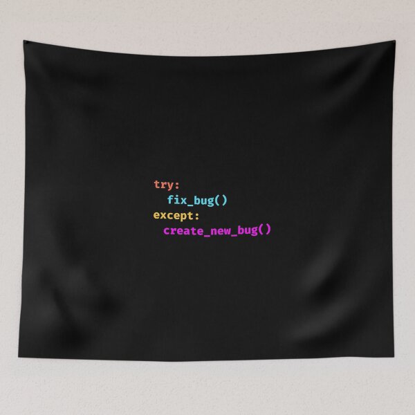Item preview, Funny Programmer Bug Fix Coding Humor designed and sold by PixelDriftX.