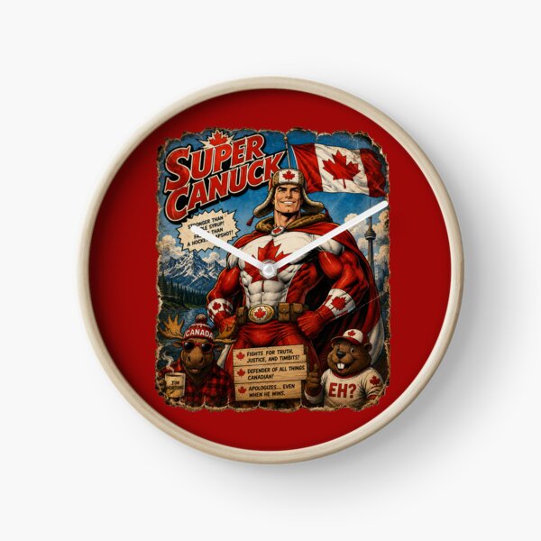 Artikelvorschau, Wir präsentieren SUPER CANUCK!! EH!? entworfen und verkauft von Bruce Custom Creations.