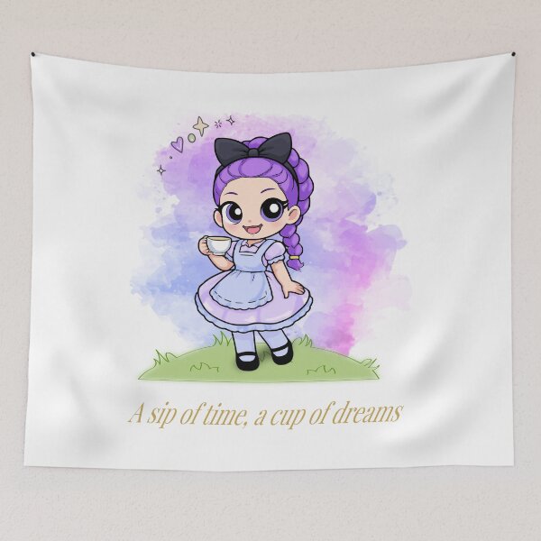 Item preview, Rumi as Alice in Wonderland Tea Party designed and sold by DreamDayOk.