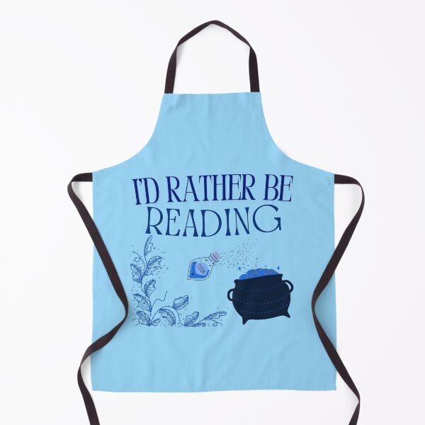 Item preview, I'd Rather Be Reading - Blue designed and sold by QuantumPhy.