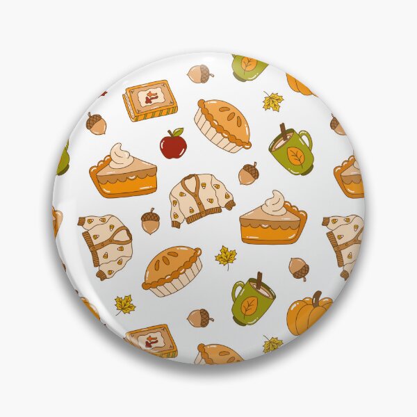 Item preview, Warm and Cozy Hand-Drawn Autumn Pattern designed and sold by Olive Lane Creative.