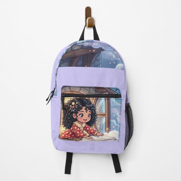 Item preview, Magical Girl Touching Floating Cloud designed and sold by Azurart2.