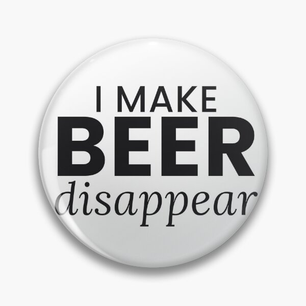 Item preview, I Make Beer Disappear Funny Beer Drinker Tee designed and sold by 7Four1 Designs.