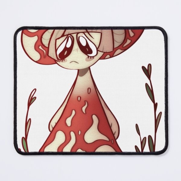 Item preview, Sad Mushroom Girl Cottagegoth Cute Goblincore designed and sold by Froggy-Jar.